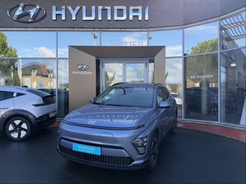 19100 : Hyundai Brive-la-Gaillarde - Garage Pouget - HYUNDAI Kona - Kona - Meta Blue métallisé - Traction - Electrique