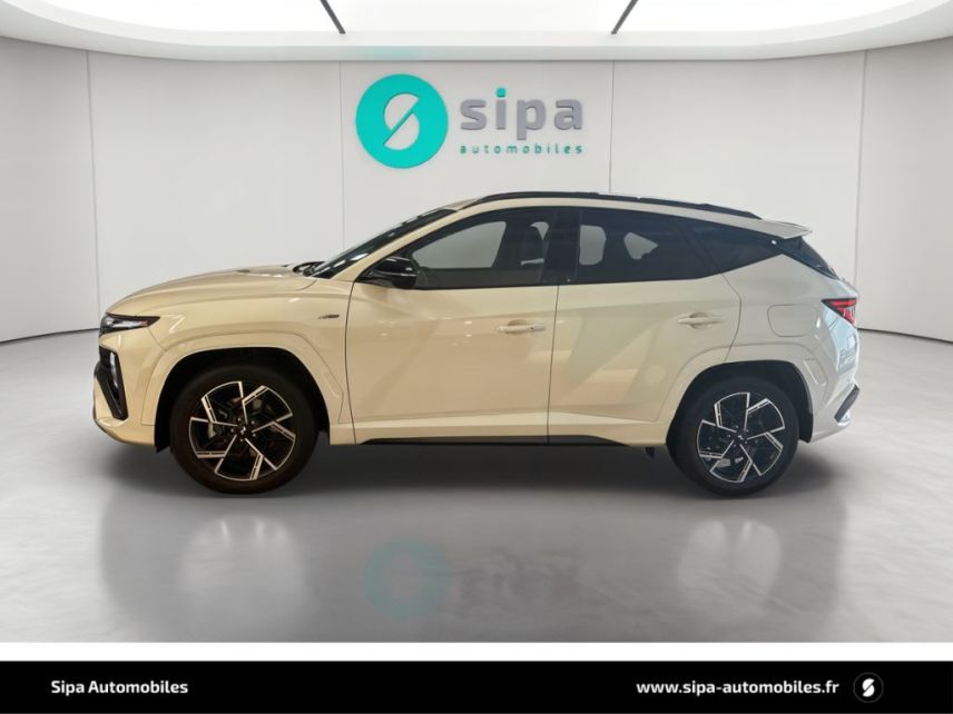 33110 : Hyundai Bordeaux Nord Le Bouscat - Sipa Automobiles - HYUNDAI TUCSON N Line Creative - TUCSON IV - Blanc - Boîte automatique - Essence / Courant électrique