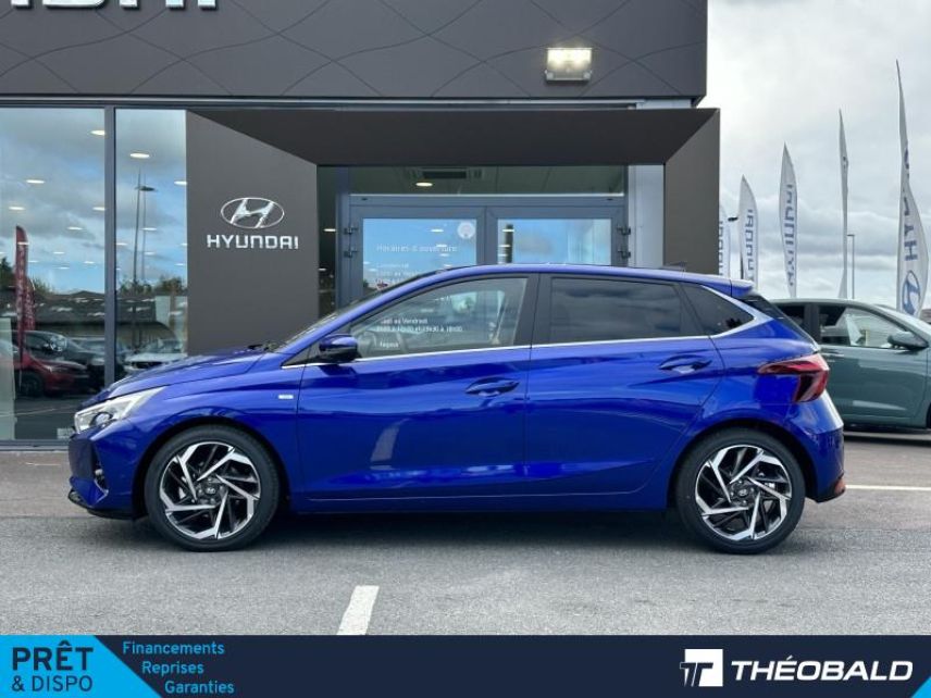 57200 : Hyundai Sarreguemines - Theobald Automobiles - HYUNDAI i20 - i20 - Intense Blue Métal - Traction - Essence/Micro-Hybride