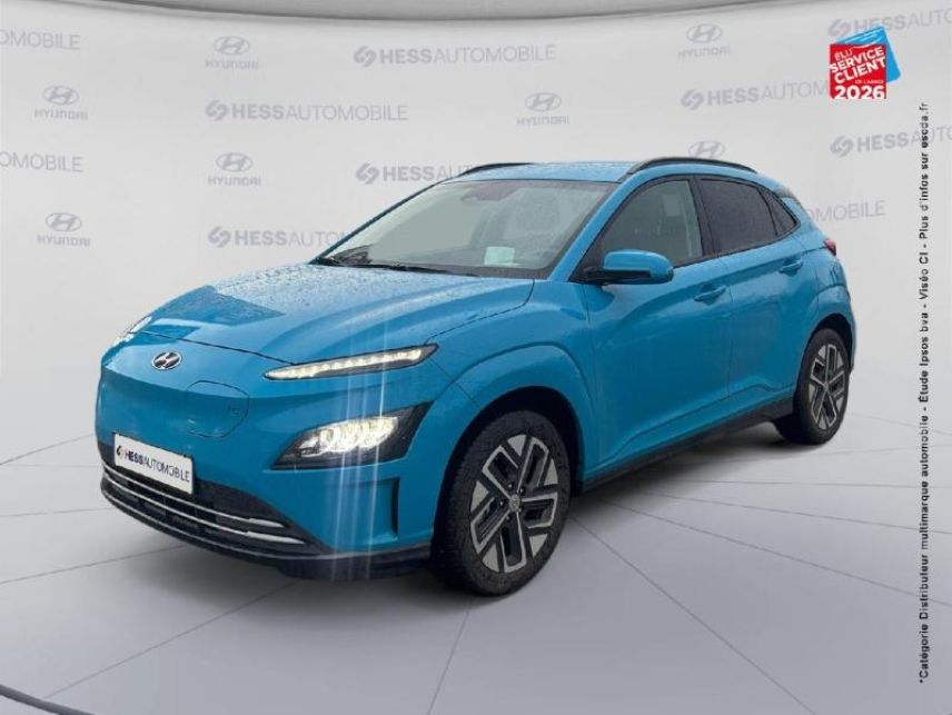 67800 : Hyundai Strasbourg - HESS Automobile - HYUNDAI Kona - Kona - Bleu - Traction - Electrique