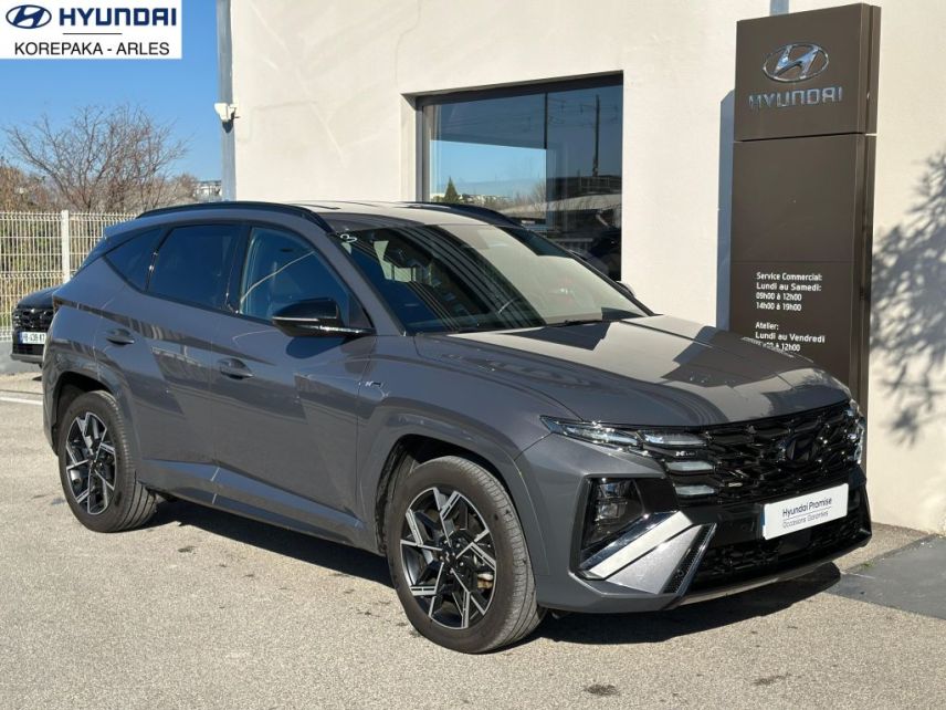 13200 : HYUNDAI Arles - Lexa Automobile - HYUNDAI TUCSON N Line Creative - TUCSON IV - Gris - Boîte automatique - Essence / Courant électrique