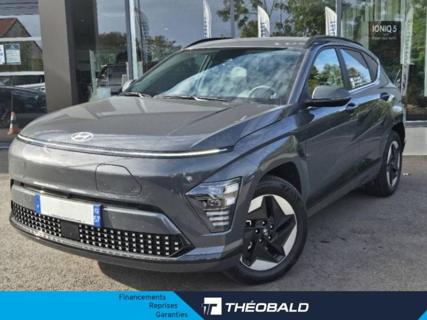 57685 : Hyundai Metz - Theobald Automobiles - HYUNDAI Kona - Kona - Ecotronic Gray perlé métallisé - Traction - Electrique