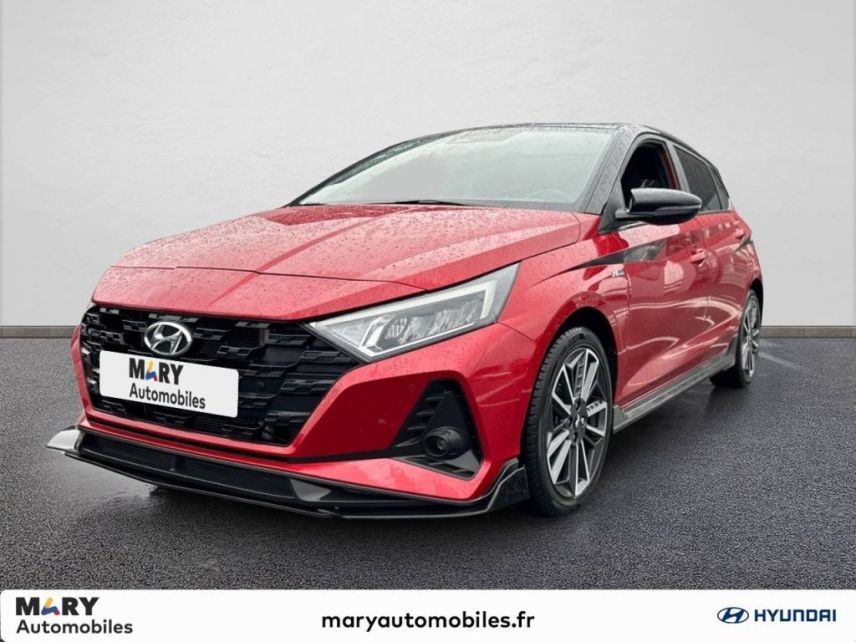 80330 : Hyundai Amiens - Mary Automobiles - HYUNDAI i20 N Line Michel Vaillant - i20 III - DRAGON RED / PHANTOM BLACK - Automate sequentiel - Essence sans plomb