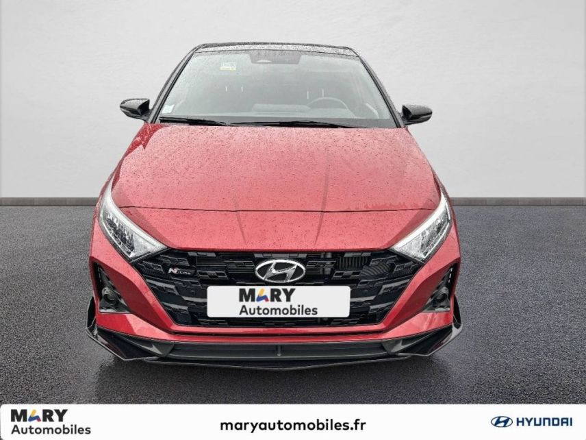 80330 : Hyundai Amiens - Mary Automobiles - HYUNDAI i20 N Line Michel Vaillant - i20 III - DRAGON RED / PHANTOM BLACK - Automate sequentiel - Essence sans plomb