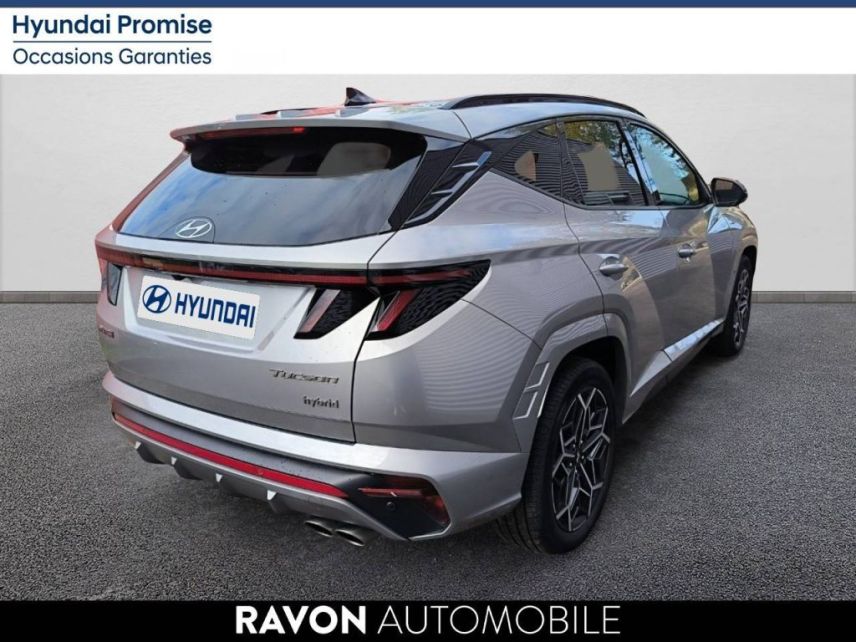 42100 : Hyundai Saint-Etienne - Ravon Automobile - HYUNDAI TUCSON N Line Executive - TUCSON IV - Shimmering Silver - Boîte automatique - Essence / Courant électrique