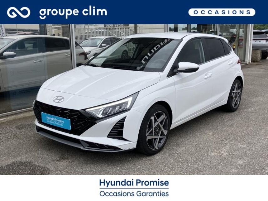 87280 : Hyundai Limoges - Motors Cars - HYUNDAI i20 - i20 - Atlas White - Traction - Essence