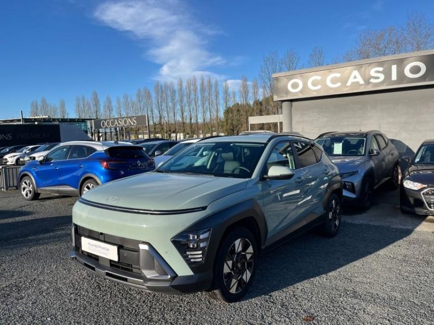 64100 : Hyundai Bayonne - Oceanic Auto - HYUNDAI Kona - Kona - Vert - Traction - Hybride : Essence/Electrique