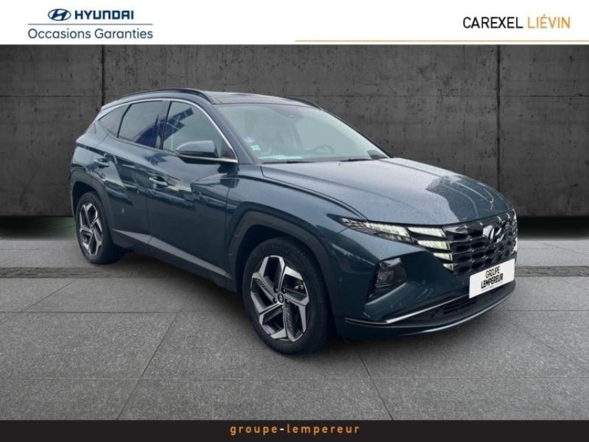 62800 : Hyundai Lens - Groupe Lempereur - HYUNDAI Tucson - Tucson - Teal Blue Métal - Traction - Hybride : Essence/Electrique