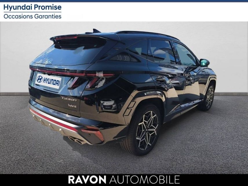 42100 : Hyundai Saint-Etienne - Ravon Automobile - HYUNDAI TUCSON N Line Edition - TUCSON IV - Abyss Black - Boîte automatique - Essence / Courant électrique