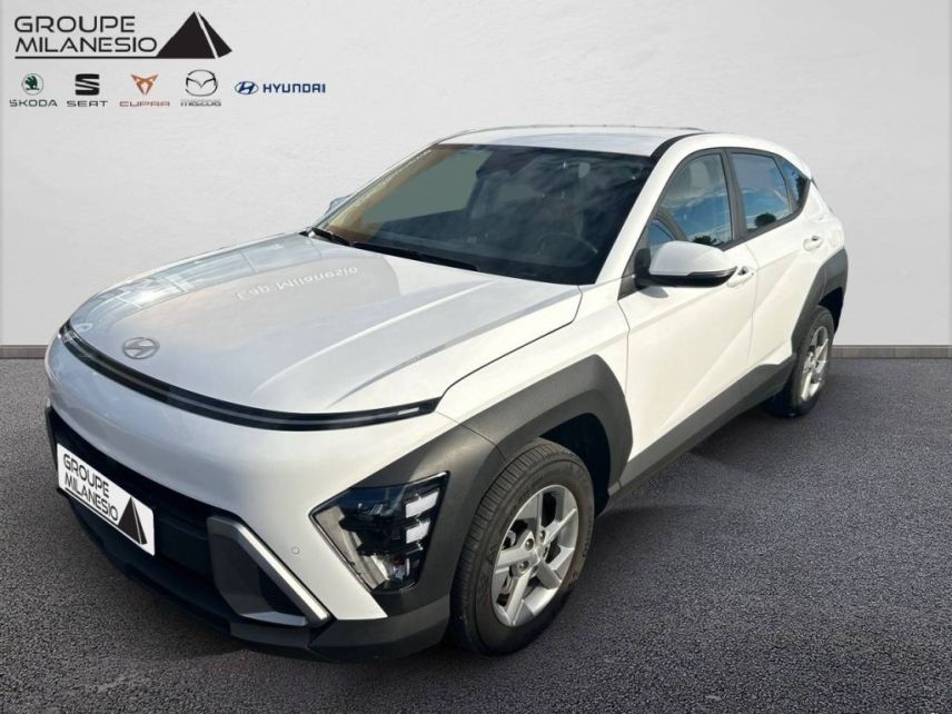 13300 : Hyundai Salon de Provence - Cap Milanesio - HYUNDAI KONA Intuitive - KONA (02/2023) - ATLAS WHITE - Boîte manuelle - Essence sans plomb
