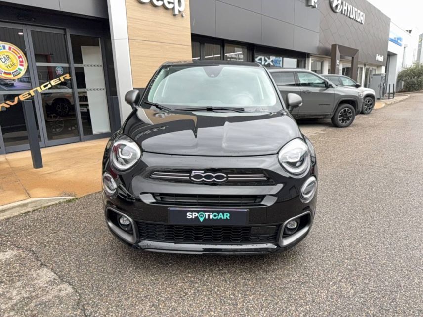 04100 : Hyundai Manosque - Pedinielli - FIAT 500X MY22 Sport - 500X - NOIR - Boîte manuelle - Essence sans plomb