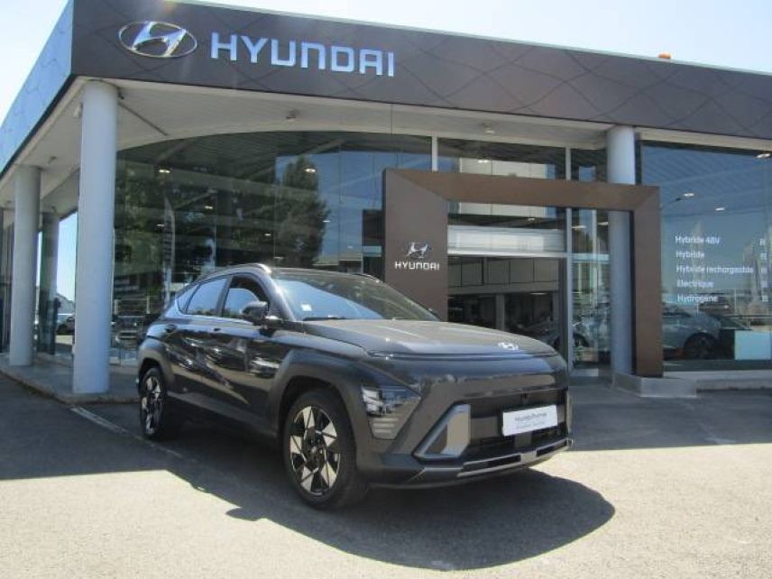 91100 : Hyundai Corbeil-Essonnes - CAP Fournier - HYUNDAI KONA Executive - KONA II - Gris - Automate sequentiel - Essence / Courant électrique
