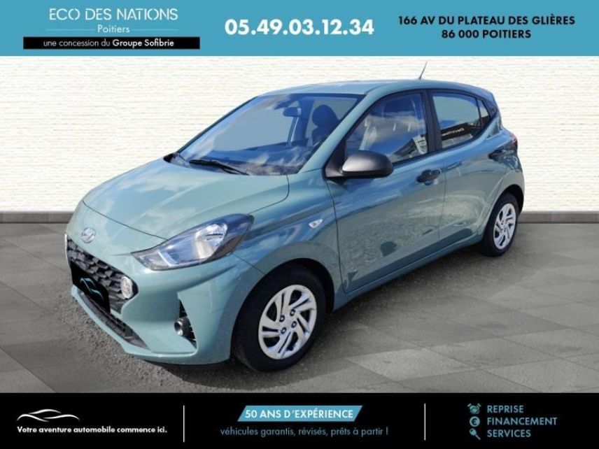 86000 : Hyundai Poitiers - Eco des Nations - HYUNDAI i10 - i10 - Vert - Traction - Essence