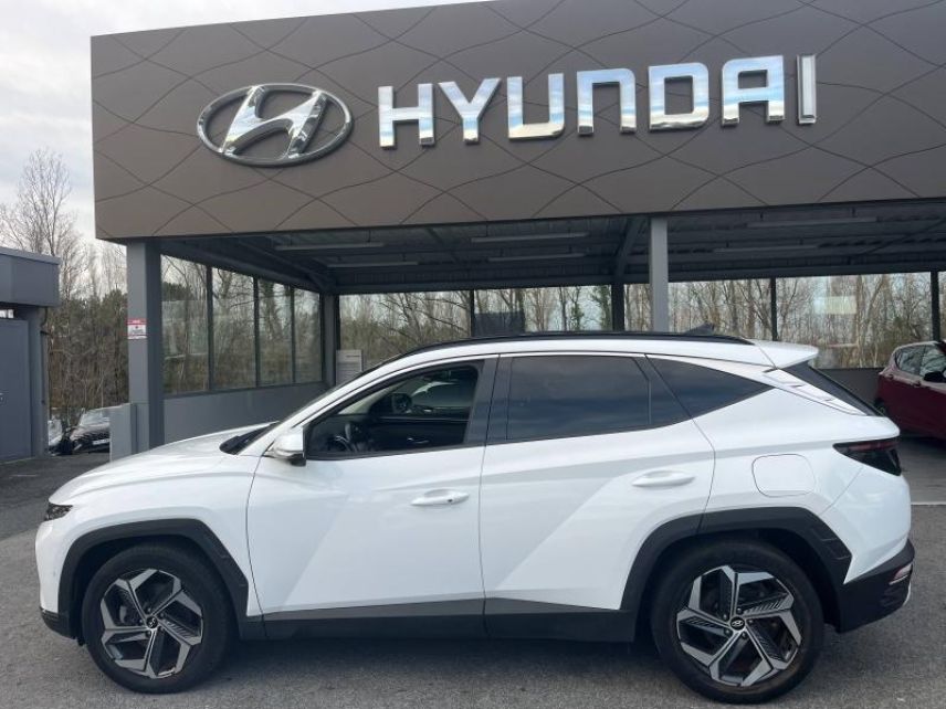 64100 : Hyundai Bayonne - Oceanic Auto - HYUNDAI Tucson - Tucson - Polar White - Transmission intégrale - Hybride rechargeable : Essence/Electrique