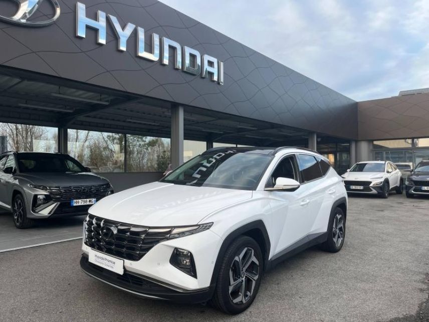 64100 : Hyundai Bayonne - Oceanic Auto - HYUNDAI Tucson - Tucson - Polar White - Transmission intégrale - Hybride rechargeable : Essence/Electrique