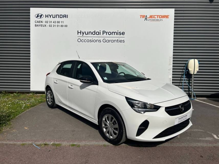 14100 : Hyundai Lisieux - Trajectoire Automobiles - OPEL Corsa - Corsa - Blanc Jade - Traction - Essence