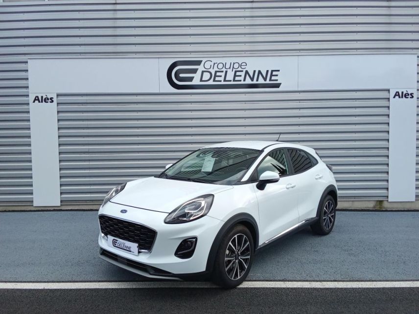 30100 : Hyundai Alès - Auto Hall - FORD PUMA Titanium - PUMA II - Blanc - Boîte manuelle - Essence sans plomb