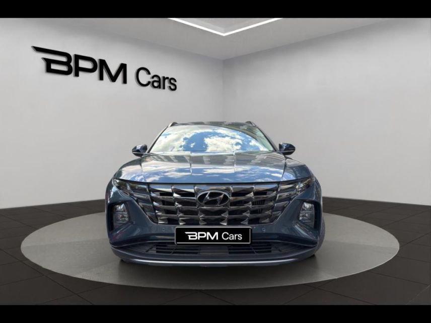 75013 : Hyundai Paris 13 - BPM Cars - HYUNDAI Tucson - Tucson - Teal Blue Métal/Toit/rétros Black - Traction - Hybride : Essence/Electrique