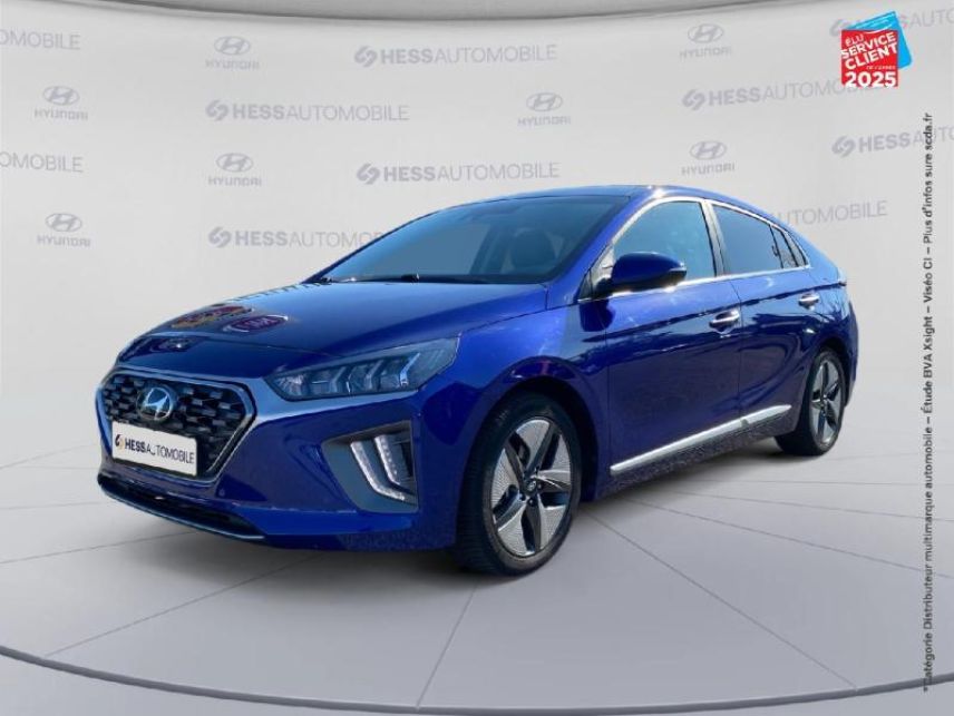 67800 : Hyundai Strasbourg - HESS Automobile - HYUNDAI Ioniq - Ioniq - Intense Blue - Traction - Hybride rechargeable : Essence/Electrique