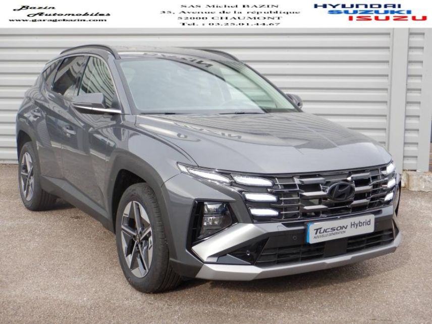 52000 : Hyundai Chaumont - Garage Michel Bazin - HYUNDAI Tucson - Tucson - Ecotronic Gray Métal - Traction - Hybride : Essence/Electrique