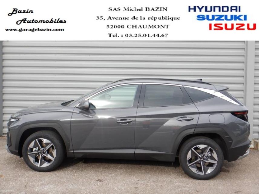 52000 : Hyundai Chaumont - Garage Michel Bazin - HYUNDAI Tucson - Tucson - Ecotronic Gray Métal - Traction - Hybride : Essence/Electrique