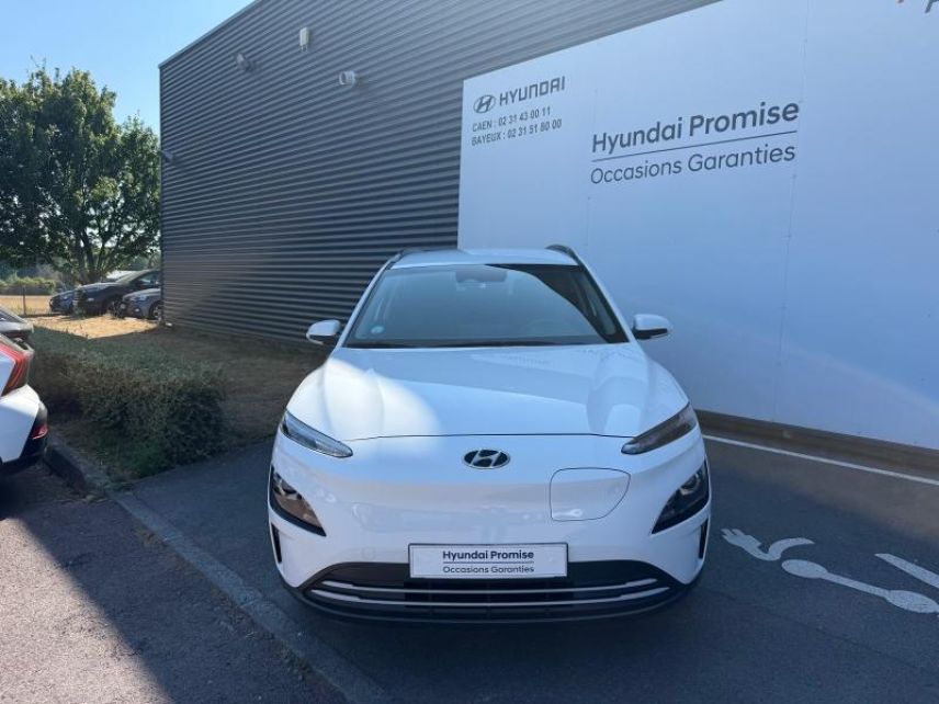 14100 : Hyundai Lisieux - Trajectoire Automobiles - HYUNDAI Kona - Kona - Atlas White Métal - Traction - Electrique