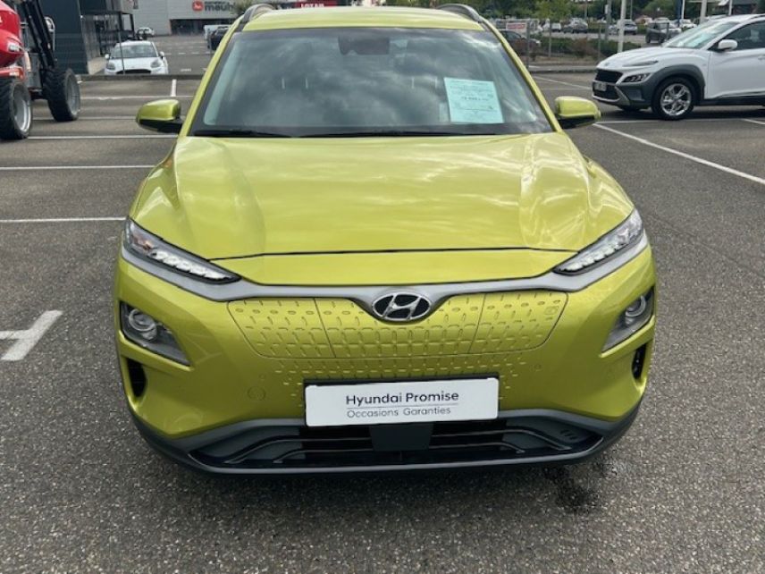 82005 : Hyundai Montauban - Pierre Guirado Automobiles - HYUNDAI Kona - Kona - Acid Yellow - Traction - Electrique