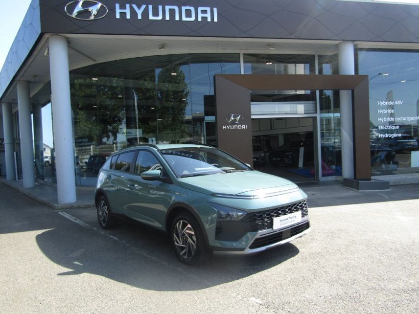 91100 : Hyundai Corbeil-Essonnes - CAP Fournier - HYUNDAI BAYON Intuitive - BAYON (05/2024) - Vert - Automate sequentiel - Essence sans plomb