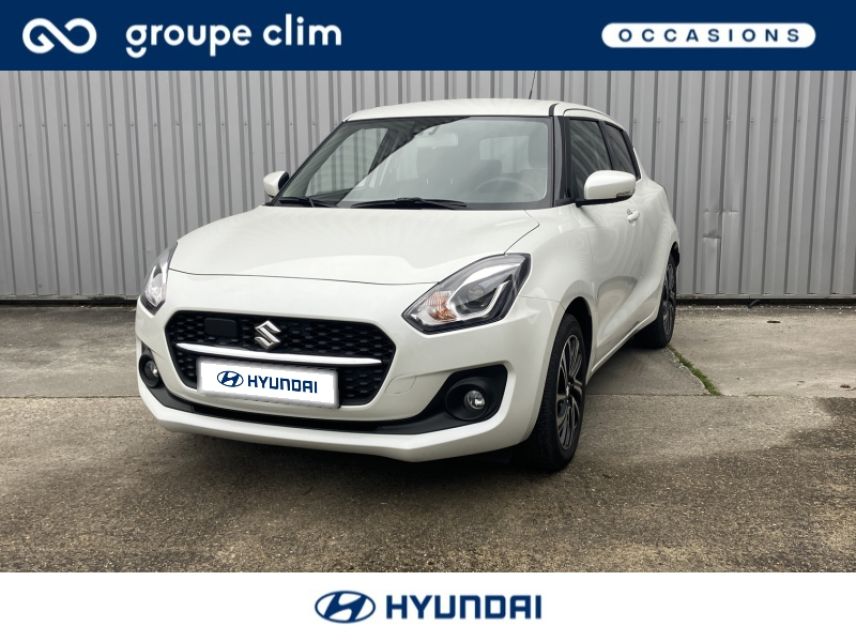 40990 : Hyundai Dax - i-AUTO - SUZUKI Swift - Swift - Pure White Pearl métallisé - Traction - Essence/Micro-Hybride