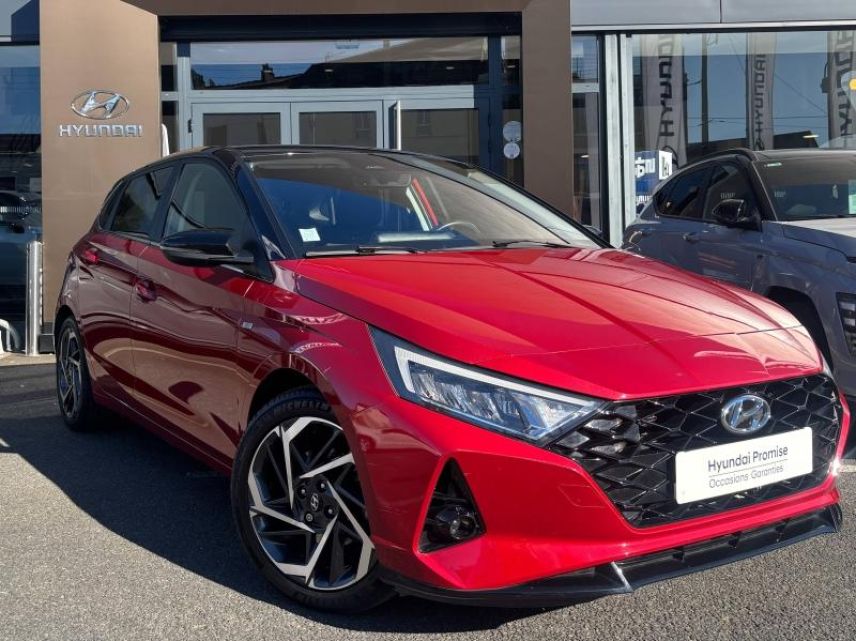 95100 : Hyundai Argenteuil - BNA - HYUNDAI i20 - i20 - Dragon Red Métal/Toit/rétro Black - Traction - Essence/Micro-Hybride