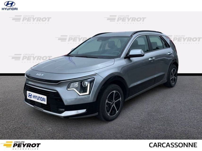 11020 : Hyundai Carcassonne - HMDS - KIA NIRO Active - NIRO II - Gris - Automate sequentiel - Essence / Courant électrique