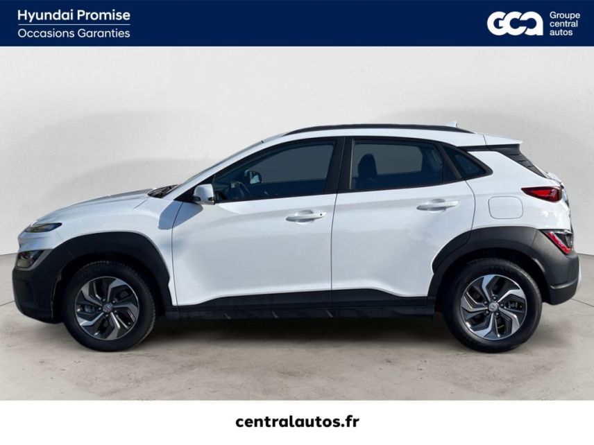 69190 : Hyundai Lyon Sud - Groupe Central Autos - HYUNDAI KONA HYBRID Business - KONA - Blanc - Automate sequentiel - Essence / Courant électrique