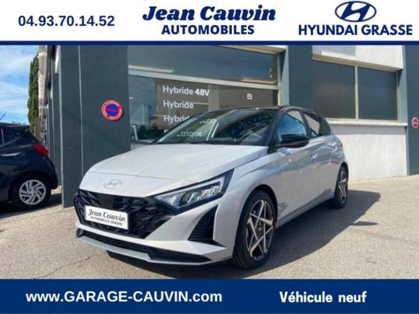 06130 : Hyundai Grasse - Garage Jean Cauvin - HYUNDAI i20 - i20 - LUMEN GREY - Traction - Essence/Micro-Hybride