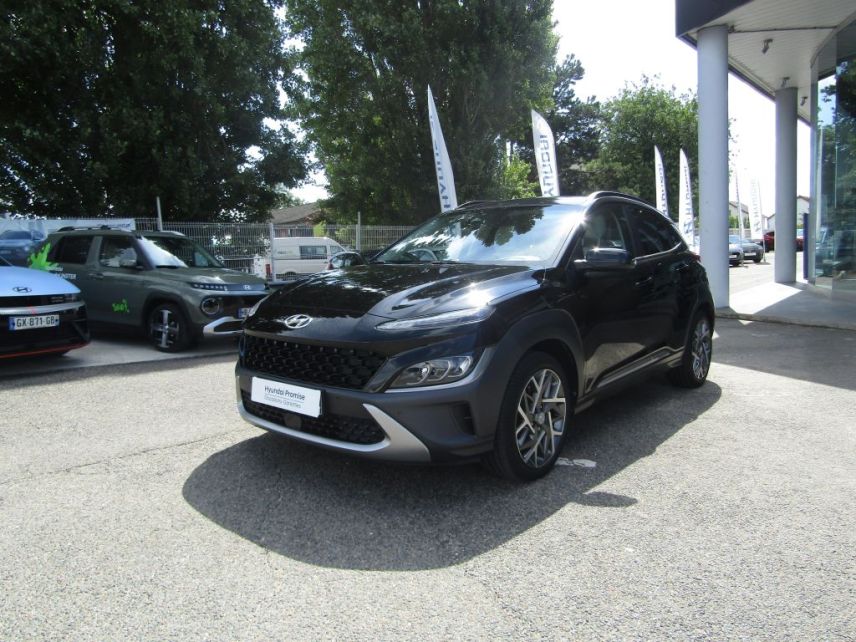 91100 : Hyundai Corbeil-Essonnes - CAP Fournier - HYUNDAI KONA HYBRID Executive - KONA HYBRID (10/2020-04/2023) - Noir - Automate sequentiel - Essence / Courant électrique