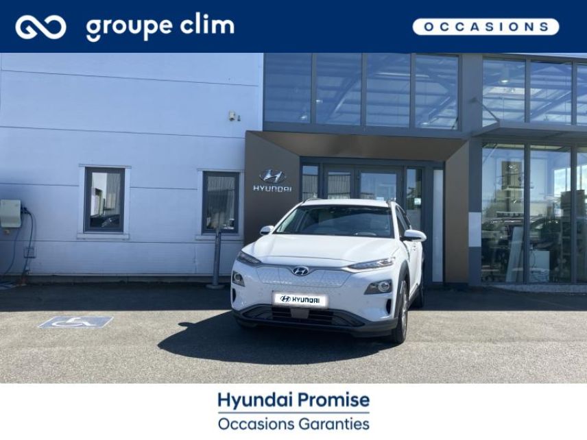 65000 : Hyundai Tarbes i-AUTO - HYUNDAI Kona - Kona - Chalk White Métal - Traction - Electrique