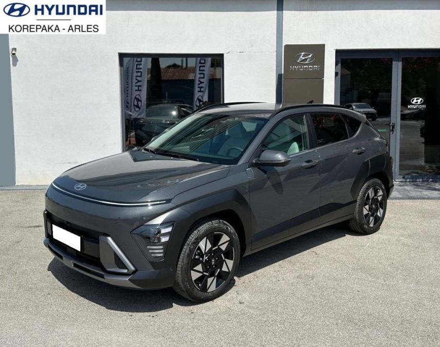 13200 : HYUNDAI Arles - Lexa Automobile - HYUNDAI KONA Executive - KONA II - Noir - Automate sequentiel - Essence / Courant électrique