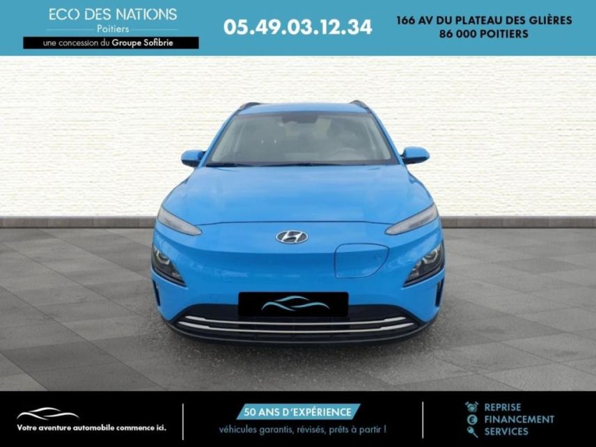 86000 : Hyundai Poitiers - Eco des Nations - HYUNDAI Kona - Kona - Bleu - Traction - Electrique