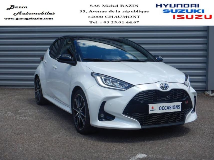 52000 : Hyundai Chaumont - Garage Michel Bazin - TOYOTA Yaris - Yaris - Blanc - Traction - Hybride : Essence/Electrique