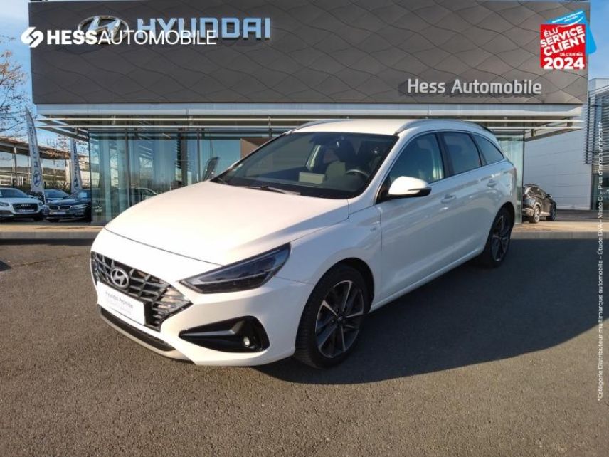 51100 : Hyundai Reims - HESS Automobile - HYUNDAI i30 SW - i30 SW - Polar White - Traction - Essence/Micro-Hybride