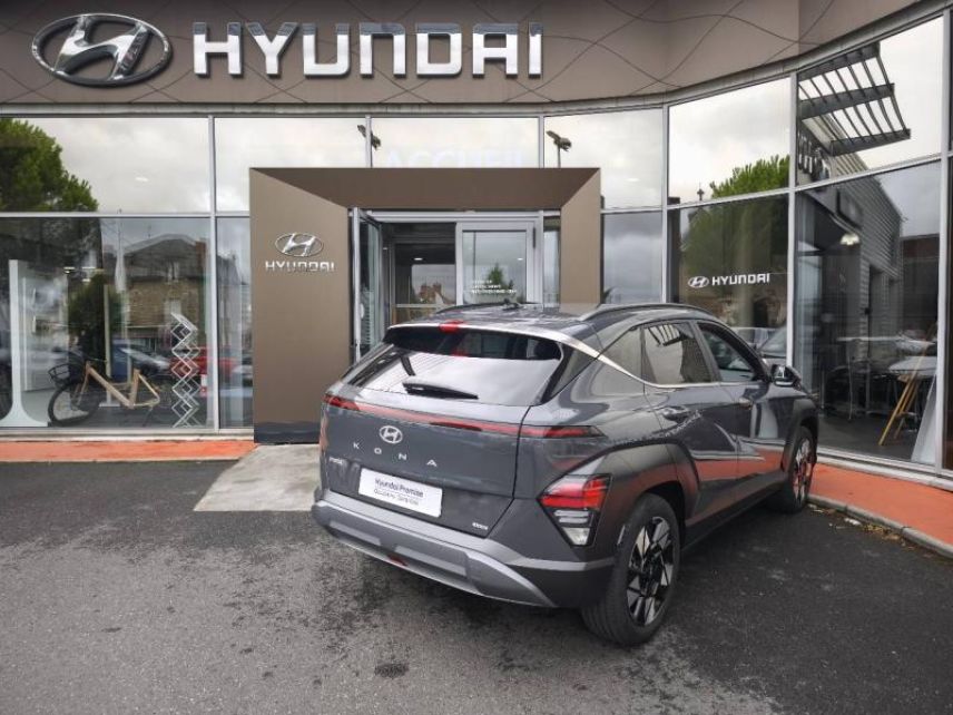 19100 : Hyundai Brive-la-Gaillarde - Garage Pouget - HYUNDAI Kona - Kona - Ecotronic Gray perlé métallisé - Traction - Hybride : Essence/Electrique