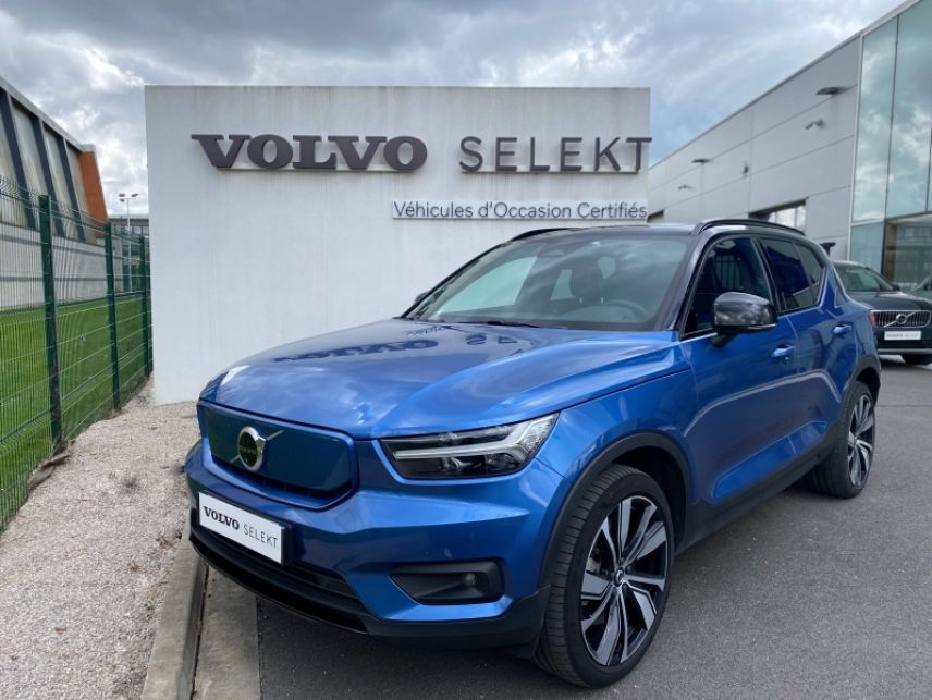 59640 : Hyundai Dunkerque - Europ&#039;Auto - VOLVO XC40 - XC40 - Bleu Éclatant - Transmission intégrale - Electrique