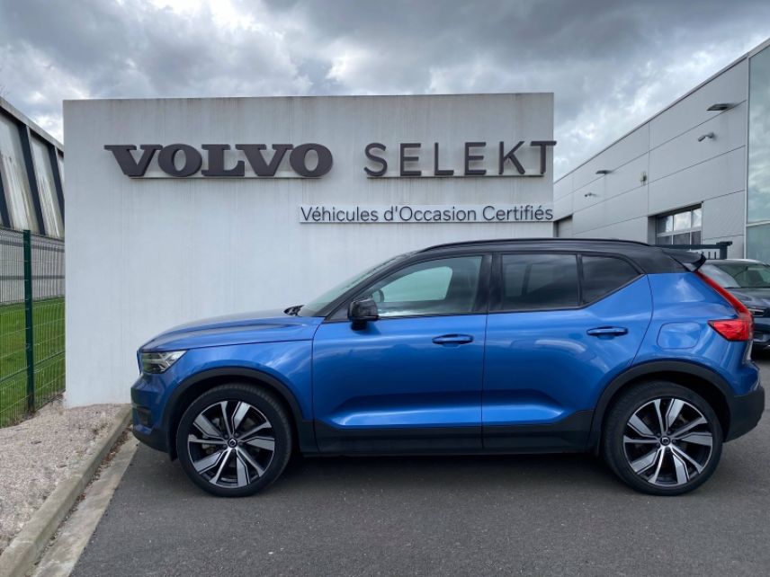 59640 : Hyundai Dunkerque - Europ&#039;Auto - VOLVO XC40 - XC40 - Bleu Éclatant - Transmission intégrale - Electrique