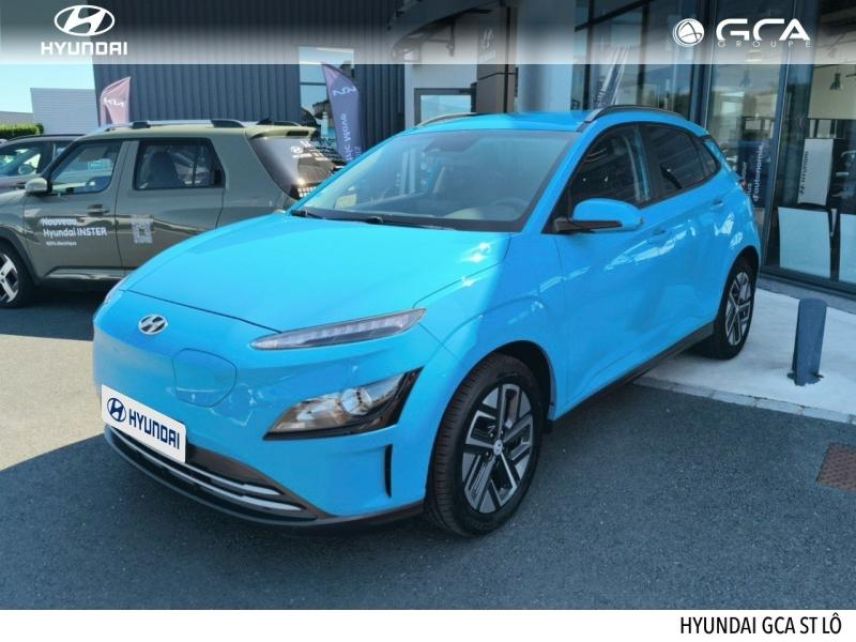 50000 : Hyundai Saint-Lô - GCA - HYUNDAI Kona - Kona - Bleu - Traction - Electrique