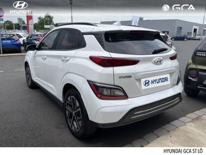 50000 : Hyundai Saint-Lô - GCA - HYUNDAI Kona - Kona - Serenity White Métal - Traction - Electrique