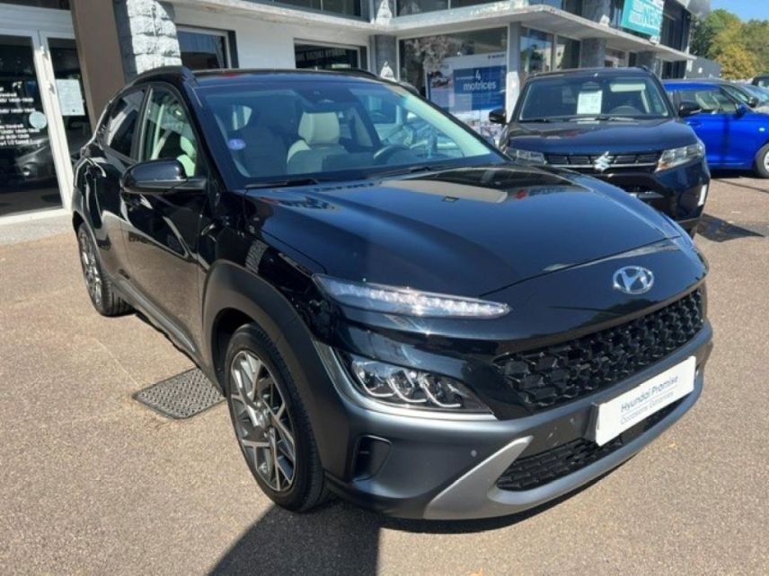 89100 : Hyundai Sens - APS - HYUNDAI Kona - Kona - Abyss Black Métal - Traction - Hybride : Essence/Electrique