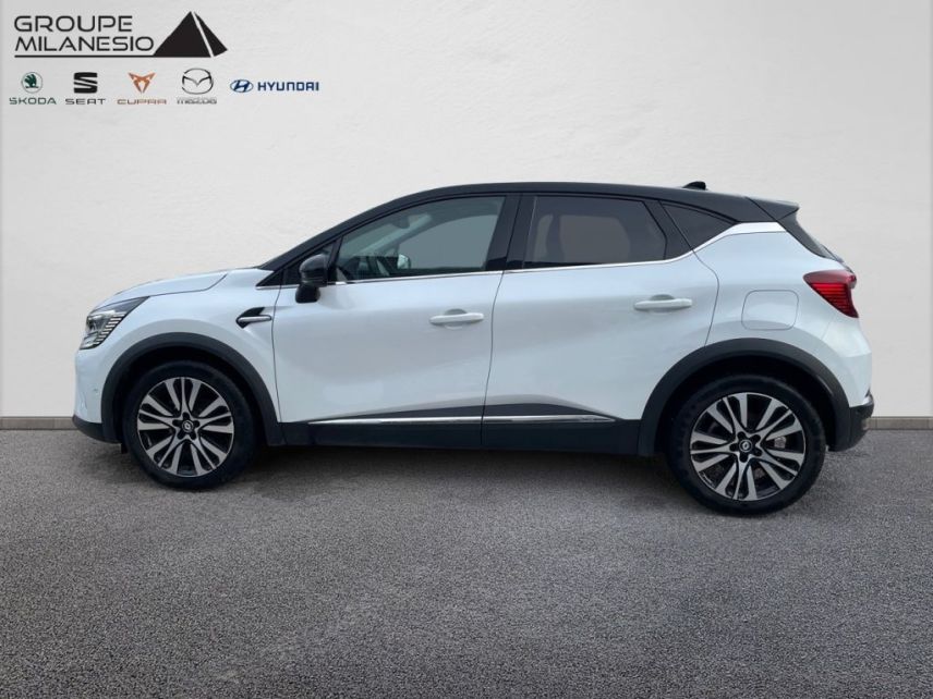 13290 : Hyundai Aix en Provence - Cap Milanesio - RENAULT CAPTUR Initiale Paris - CAPTUR (11/2019-04/2024) - Blanc - Boîte hybride multimode - Essence / Courant électrique