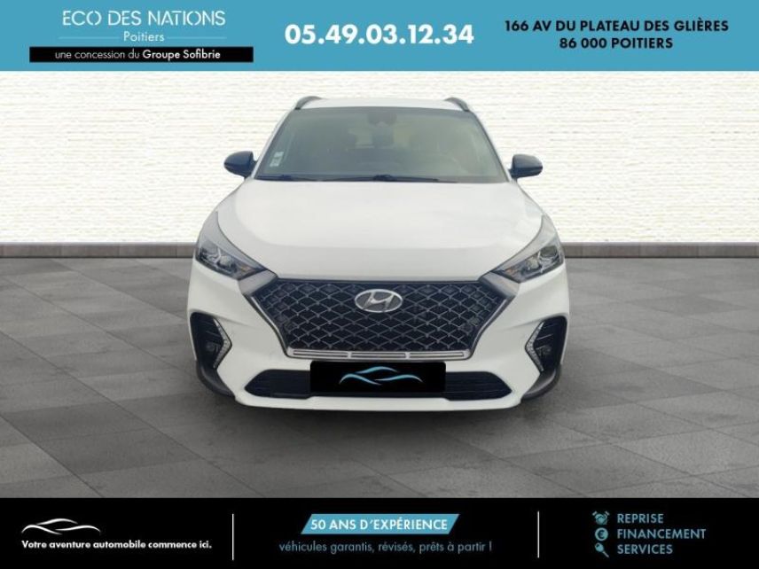 86000 : Hyundai Poitiers - Eco des Nations - HYUNDAI Tucson - Tucson - Polar White - Traction - Diesel/Micro-Hybride