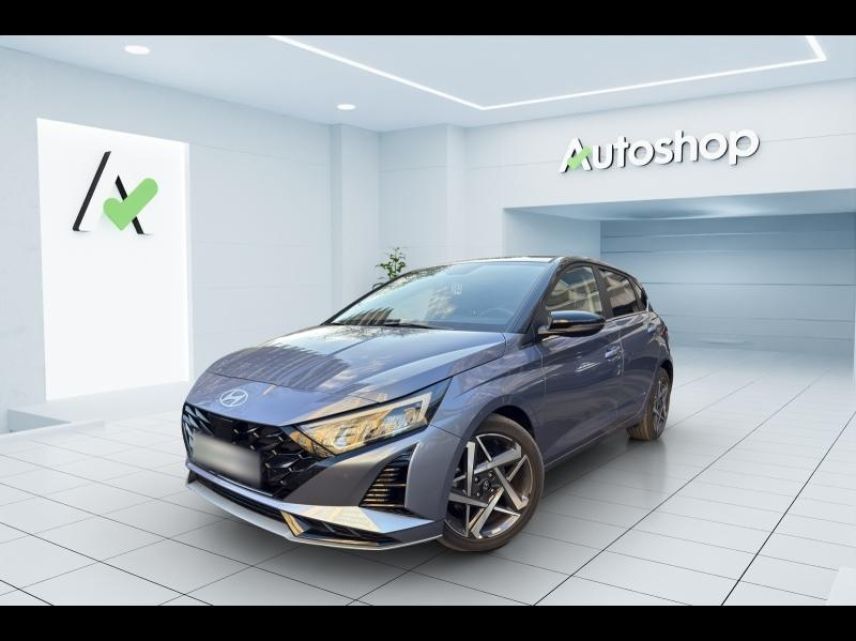 75013 : Hyundai Paris 13 - BPM Cars - HYUNDAI i20 - i20 - Meta Blue Métal/Toit+rétros Black - Traction - Essence