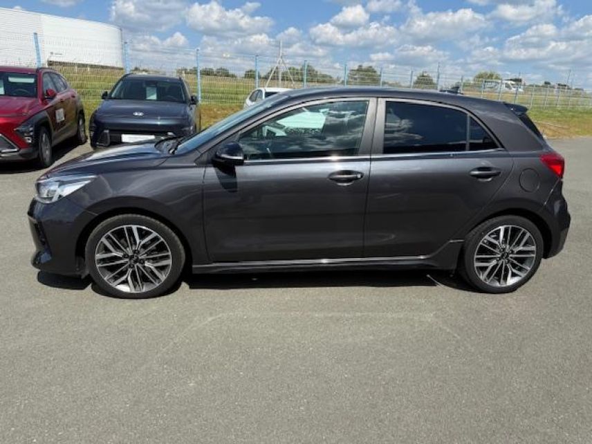 49300 : Hyundai Cholet - Océane Auto - KIA RIO GT Line Premium - RIO IV - Gris - Automate sequentiel - Essence sans plomb
