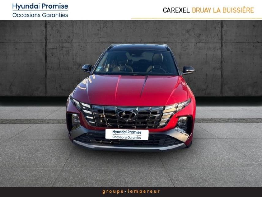 62700 : Hyundai Bruay-La-Buissière - Groupe Lempereur - HYUNDAI Tucson - Tucson - Sunset Red Métal/Toit/rétros Black - Traction - Diesel/Micro-Hybride